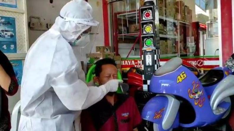 Lacak Kasus Covid-19 dari Klaster Pasar di Pemalang, Gugus Tugas Gelar Swab Antigen di Pertokoan 