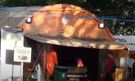 25 Orang di Surabaya Diduga Terpapar Covid-19 Varian Baru, RS Lapangan Dibanjiri Pasien