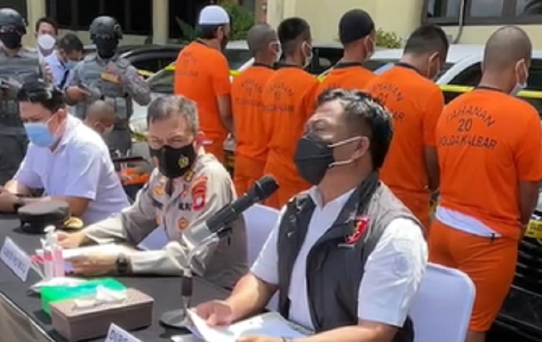 Polda Kalbar Tangkap 11 Pelaku Pencurian dan Penggelapan, 24 Kendaraan Disita