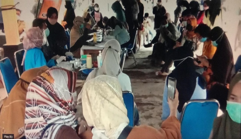 Kasus Covid-19 di Purwakarta Tinggi, Seribu Vaksin Sasar Keluarga Polri dan Purnawirawan