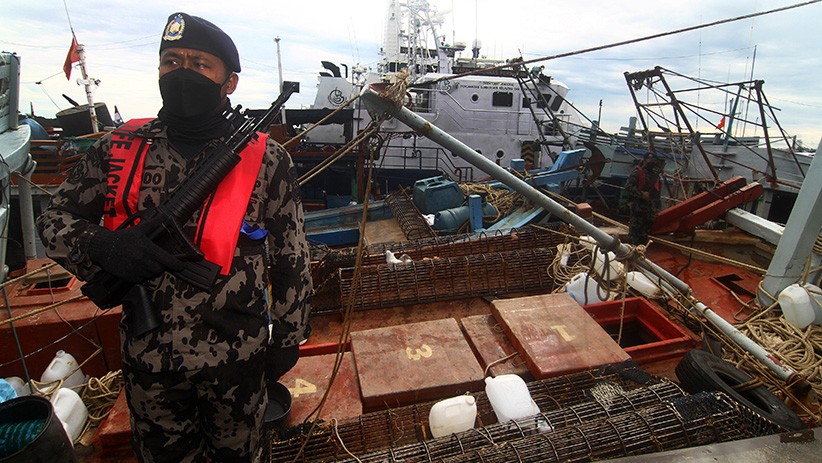 19 Kapal Ikan Ilegal Berbendera Malaysia, Vietnam, Filipina Ditangkap KKP - Bagian 1