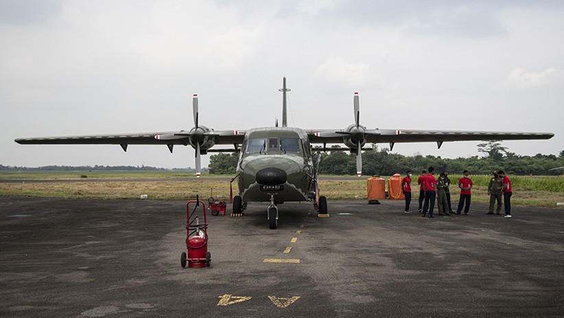 Operasi Teknologi Modifikasi Cuaca Gunakan Pesawat Cassa C212 - Bagian 3