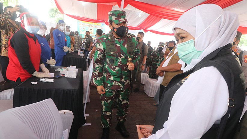 Gubernur Khofifah Positif Covid-19 Lagi: Tolong Jaga Protkes