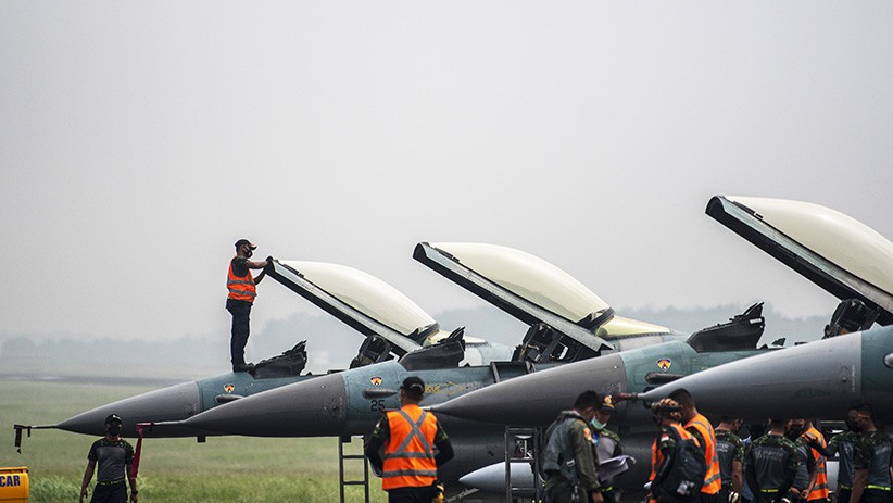 title TNI AU dan Tentara Diraja Malaysia Gelar Latihan Bersama di Lanud Supadio TNI AU dan Tentara Diraja Malaysia Gelar Latihan Bersama di Lanud Supadio