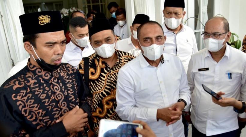 UAS Bahas Kerukunan Bersama Edy Rahmayadi: Sumut Contoh Membangun Kebhinekaan