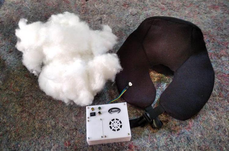 Mahasiswa UNY Ciptakan Bantara, Bantal Leher Penahan Rasa Kantuk