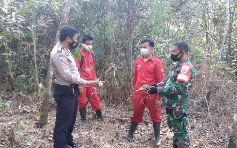 Prajurit TNI Rutin Sosialisasikan Bahaya Karhutla di PALI