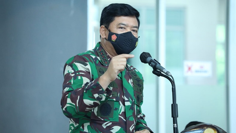 Cek Penanganan Covid-19 di Kediri, Panglima TNI: Jadikan Prokes Kebutuhan