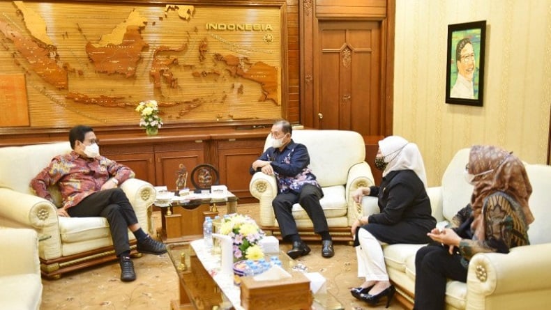 Temui Mendes PDTT, Wabup Merauke Minta Revitalisasi Kawasan Transmigrasi