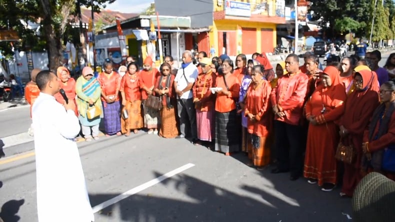 Peresmian Gereja Katolik di Maluku Tenggara Didukung Warga Lintas Agama 