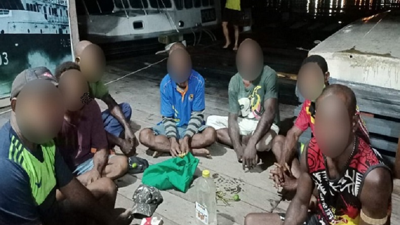 Nekat Masuk Jayapura Lewat Laut, 7 Warga Papua Nugini Dikejar Patroli Polisi