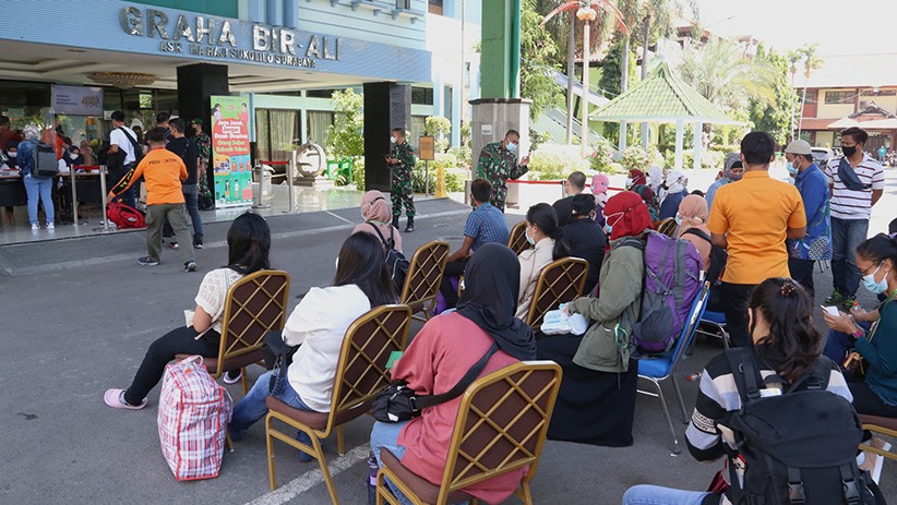 Pulang ke Indonesia, 188 Pekerja Migran Terpapar Covid-19 - Bagian 3