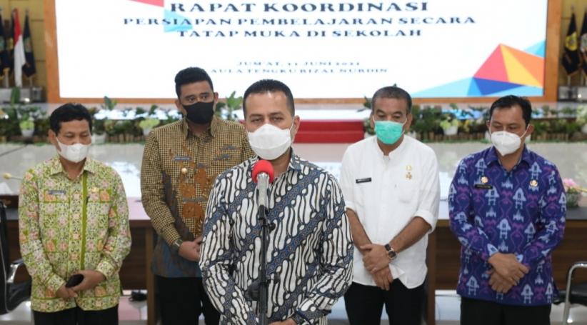 Bahas Pembelajaran Tatap Muka, Pemprov Sumut Kumpulkan Para Ahli