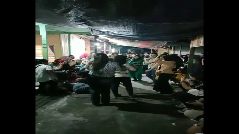 Satgas Covid-19 Bubarkan Acara Yasinan yang Berubah Jadi Dangdutan di Palangka Raya   