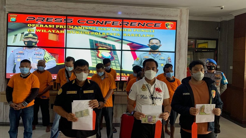 Polresta Barelang Tangkap 10 Pelaku Pungli di Batam