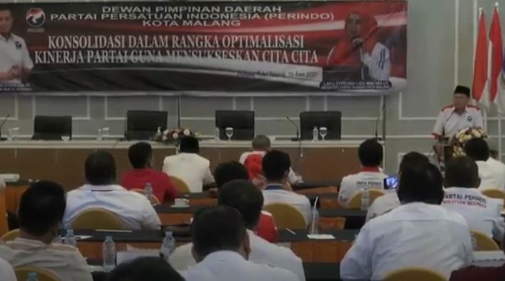 DPW Partai Perindo Jatim Gelar Bimtek dan Konsolidasi Jelang Pemilu 2024