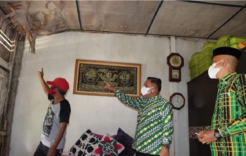 Rumah Eks Kombatan GAM Ini Memprihatinkan, Wali Kota Subulussalam Turun Tangan