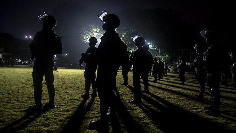 Anies Baswedan Pimpin Apel Kesiapan Penegakan Disiplin PPKM Mikro - Bagian 2