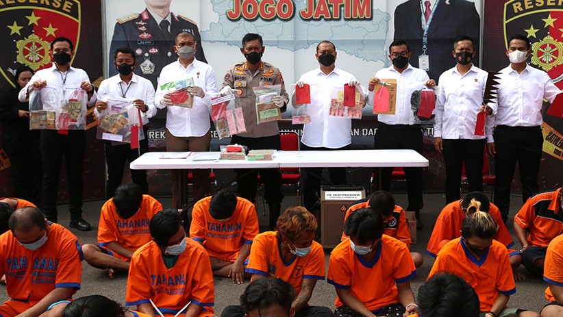 67 Preman Bikin Resah Masyarakat, Tertunduk saat Ditangkap Polisi - Bagian 3