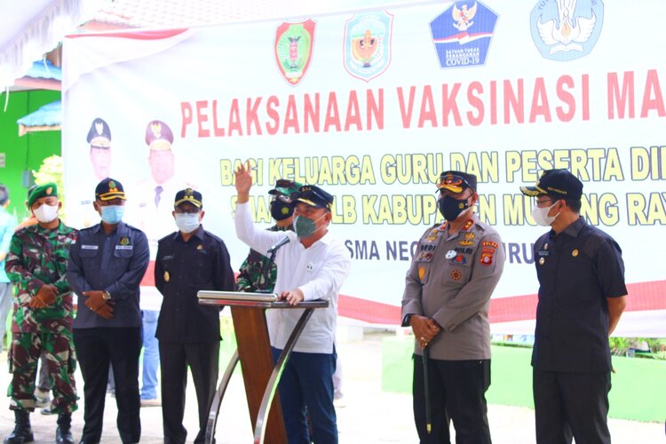 Gubernur Kalteng Instruksikan Lansia Jadi Prioritas Vaksin 