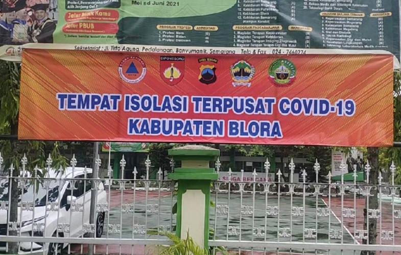 Kasus Covid-19 Melonjak, Pemkab Blora Siapkan 3 Tempat Isolasi Terpusat