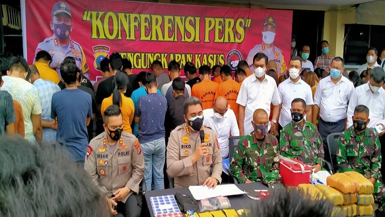Ratusan Pil Ekstasi Diamankan di KTV Bosque Medan, Polisi Tetapkan 2 Tersangka