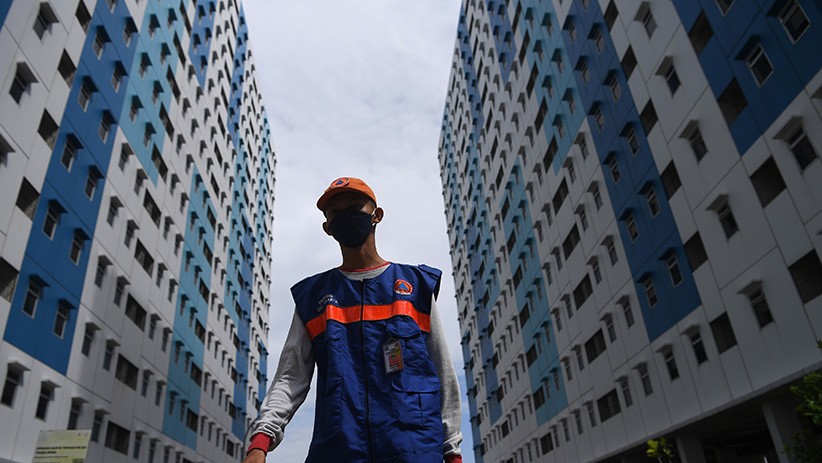 Antisipasi Lonjakan Pasien Covid-19, Pemprov DKI Jakarta Siapkan Rusun Nagrak - Bagian 1