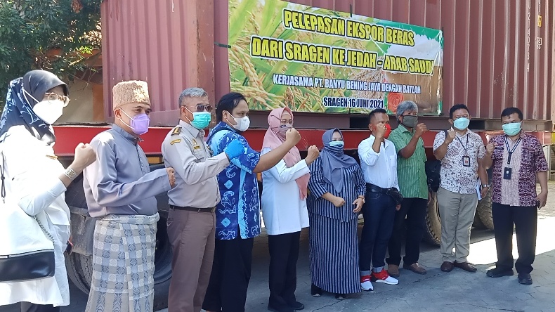 Mantab, Beras C4 Premium dari Sragen Diekspor ke Arab Saudi 