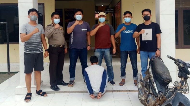 Curi Motor di Parkiran Masjid, Pria di Pringsewu Diciduk Polisi