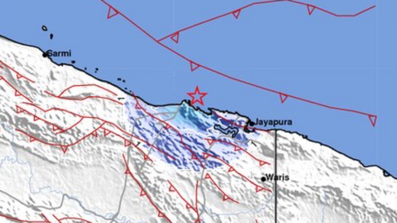 Gempa Bumi M4,3 Guncang Kabupaten Jayapura