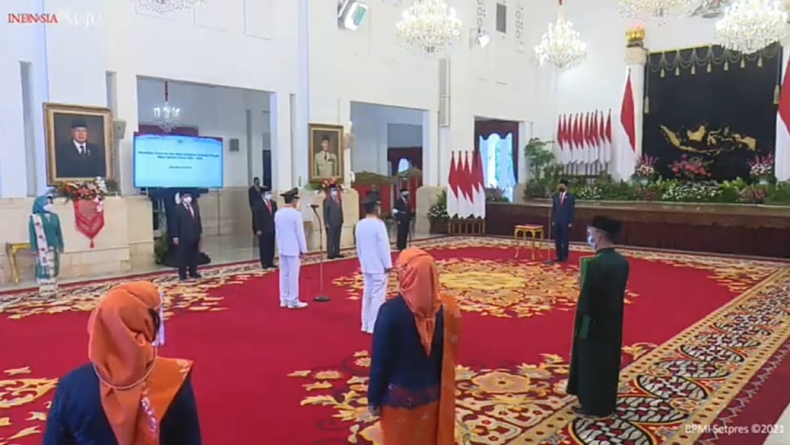 Presiden Jokowi Lantik Gubernur dan Wagub Sulteng Terpilih