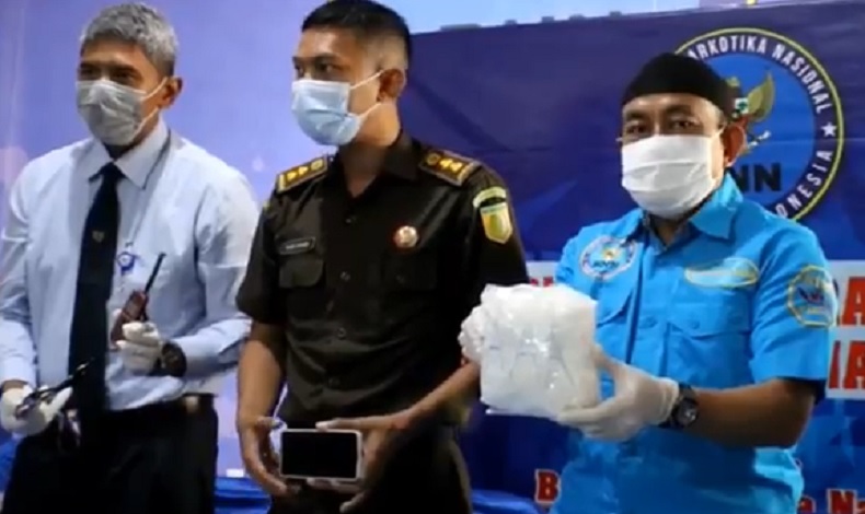 Pengiriman 1 Kg Sabu dari Malaysia ke Pontianak Dikendalikan Napi Rutan Mempawah