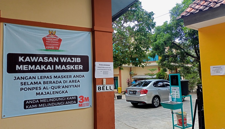 Santri Terpapar Covid-19 di Pesantren Al-Qur'aniyyah Majalengka Jadi 50 Orang