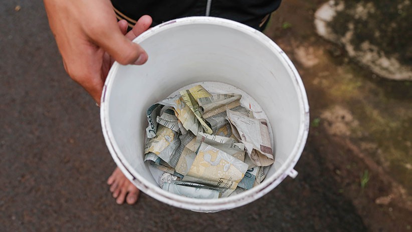 Potret Anak-Anak Memilih Putus Sekolah demi Jadi Pengamen Ondel-Ondel - Bagian 7