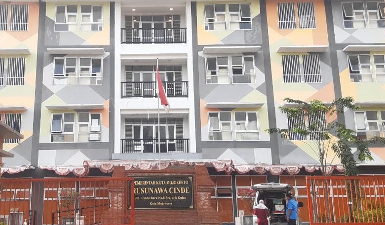Ruang Isolasi Covid-19 di Rusunawa Mojokerto Penuh Gegara Klaster Gotong Royong 