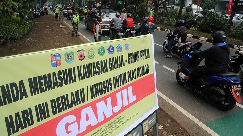 Ganjil Genap Kota Bogor Kendalikan Lonjakan Kasus Covid-19 - Bagian 3