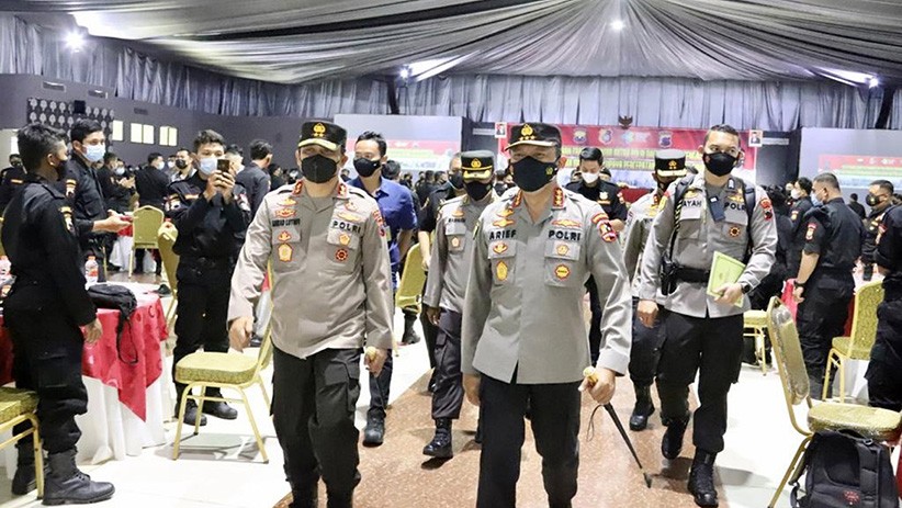 Ratusan Anggota Senkom Polri Ikuti Pelatihan Tracer Tangani Wabah Covid-19 - Bagian 2