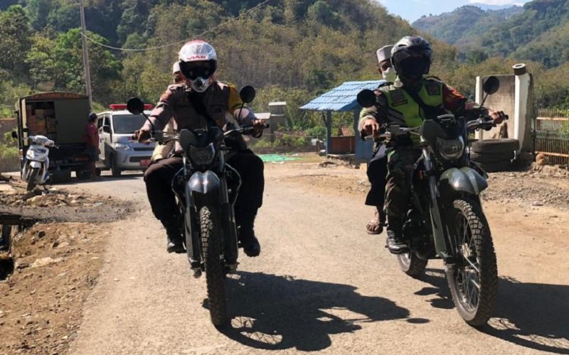 Kejar Target Vaksinasi Covid-19, Aparat di Bima Kota Aktifkan Ojek Vaksin