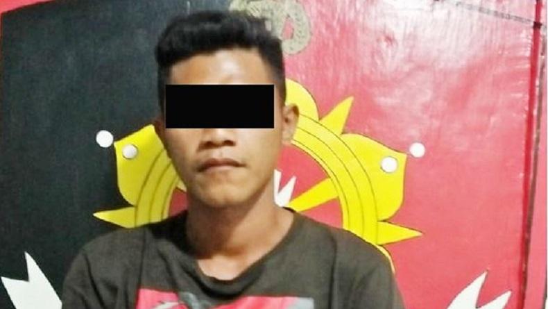 Palak Pengendara yang Antre di SPBU, Pemuda Mabuk Ditangkap Resmob Polres Bitung