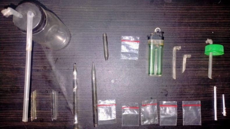 Asyik Gelar Pesta Sabu, Sejoli di Pringsewu Panik Digerebek Polisi