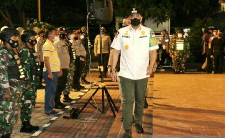 Bobby Nasution Tekankan Petugas PPKM di Lapangan Harus Humanis namun Tegas