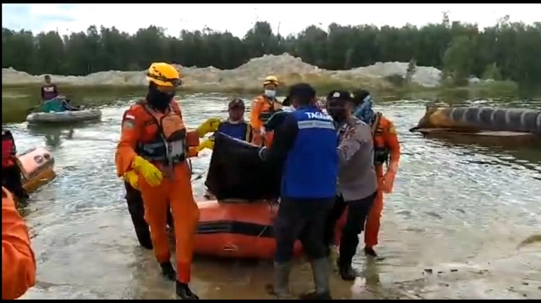 Geger, Jasad Pria Ditemukan Mengapung di Belitung Timur Diduga Diterkam Buaya 