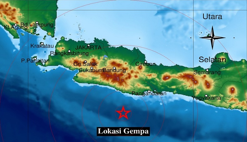 Selang 1 Jam Pangandaran Kembali Diguncang Gempa, Masyarakat Diminta Tenang