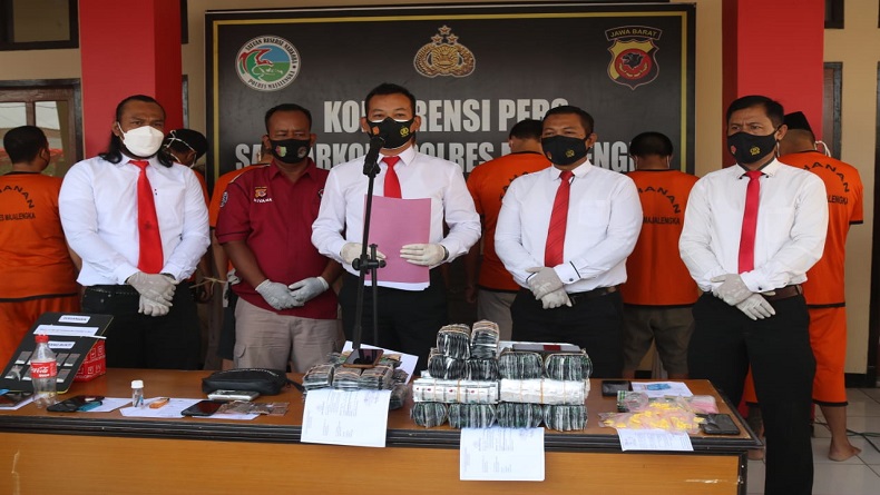 10 Pengedar Ditangkap di Majalengka, 15.700 Butir Obat Terlarang dan 17 Paket Narkoba Disita
