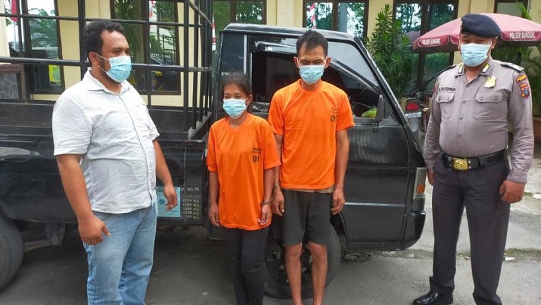 Curi Mobil L300, Pasutri di Medan Ditangkap Polisi