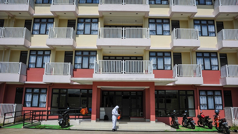 Kampus Unpad Jatinangor Dipersiapkan Menjadi Rumah Sakit Darurat Covid-19 - Bagian 2