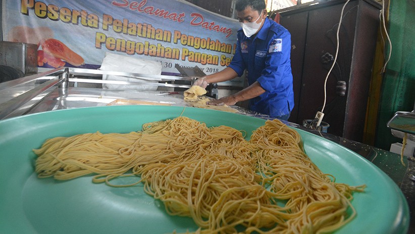 Mi Berbahan Buah Labu Madu Buatan UMKM Payakumbuh - Bagian 3