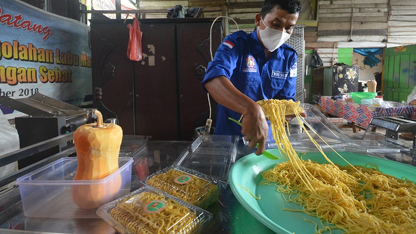 Mi Berbahan Buah Labu Madu Buatan UMKM Payakumbuh - Bagian 2