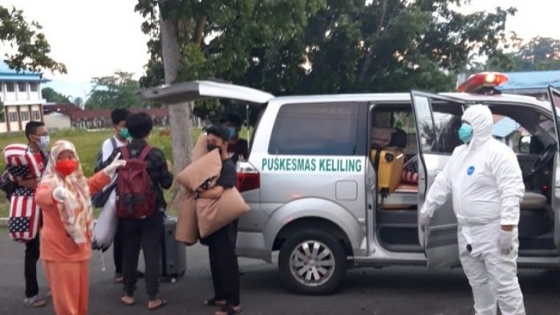 64 Siswa Positif Covid-19 dan 15 Orang Dirujuk ke Rumah Sakit Ainun Habibie Gorontalo
