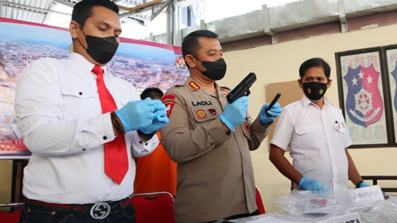 Satreskrim Polresta Manado Ungkap Kasus Penembakan Kaca Mobil, Pelaku Beraksi usai Konsumsi  Miras